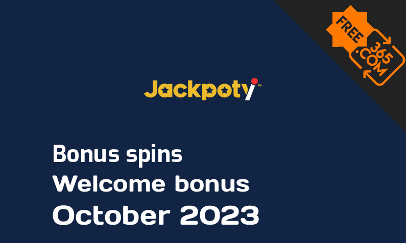 Jackpoty bonus spins October 2023, 100 extra spins