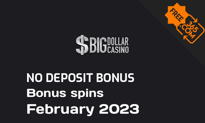 Latest Big Dollar Casino extra spin with no deposit requirement, 50 no deposit bonus spins