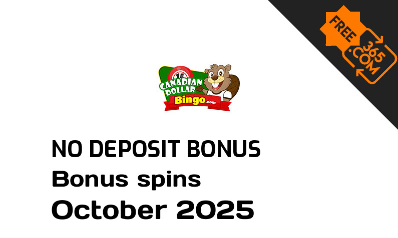 Latest Canadian Dollar Bingo bonus spins no deposit October 2025, 50 no deposit bonus spins