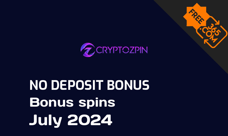 Latest CryptoZpin extra spin with no deposit requirement, 15 no deposit bonus spins