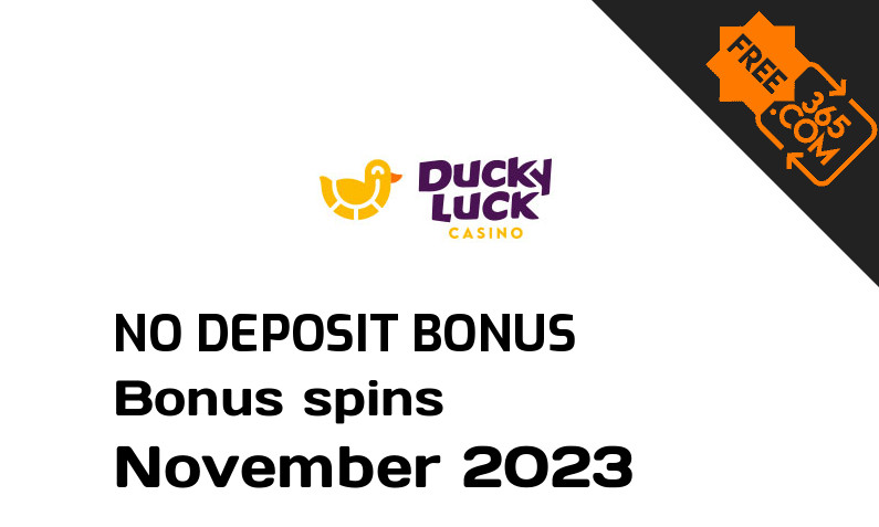Latest DuckyLuck bonus spins no deposit, 30 no deposit bonus spins