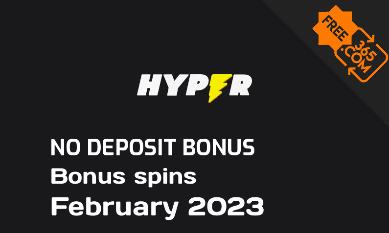 Latest Hyper Casino bonus spins no deposit, 5 no deposit bonus spins