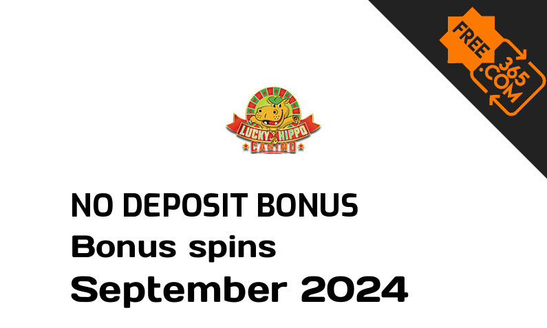 Latest Lucky Hippo bonus spins no deposit, 25 no deposit bonus spins