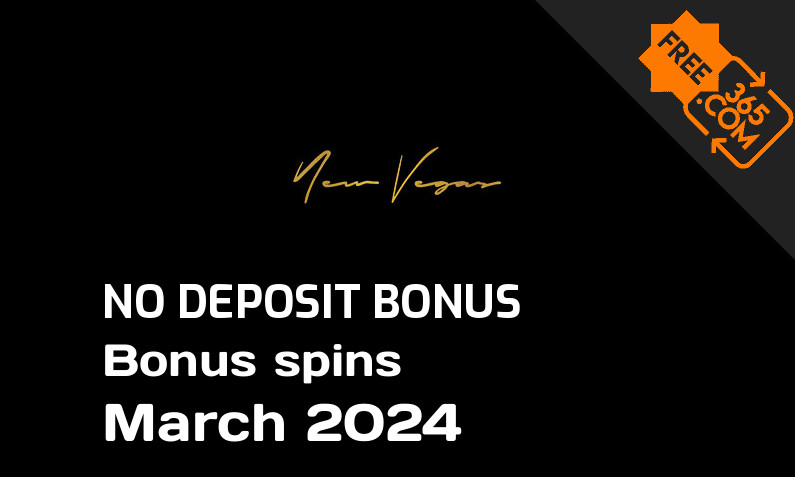 Latest NewVegas extra spin with no deposit requirement, 50 no deposit bonus spins