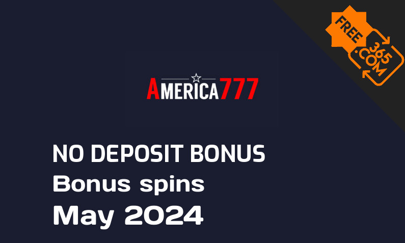 Latest no deposit bonus spins from America777, 50 no deposit bonus spins