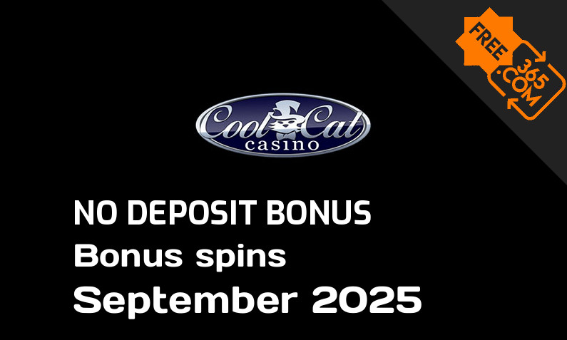 Latest no deposit bonus spins from CoolCat Casino September 2025, 20 no deposit bonus spins