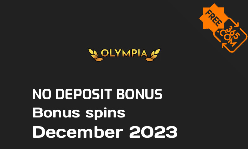 Latest no deposit bonus spins from Olympia Casino, 20 no deposit bonus spins