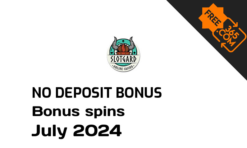 Latest Slotgard extra spin with no deposit requirement, 50 no deposit bonus spins