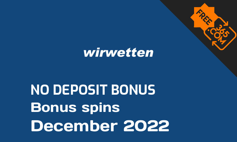 Latest Wirwetten extra spin with no deposit requirement, 40 no deposit bonus spins