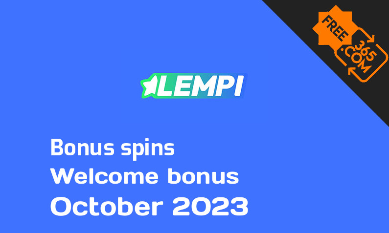 Lempi extra bonus spins October 2023, 50 spins