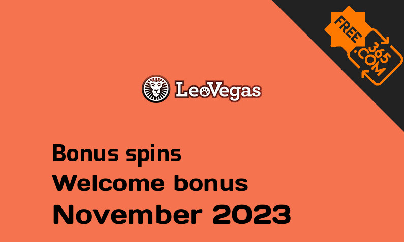 LeoVegas Casino bonus spins, 50 bonus spins