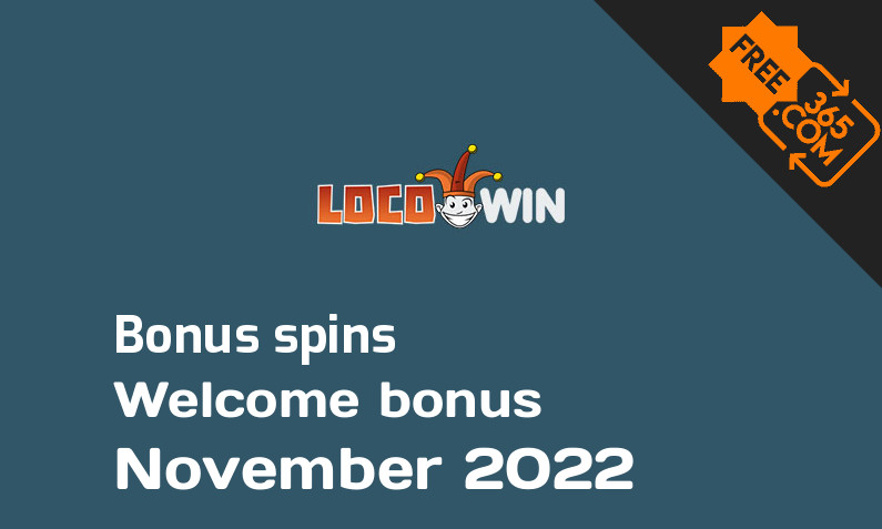Locowin Casino bonus spins, 100 extra bonus spins