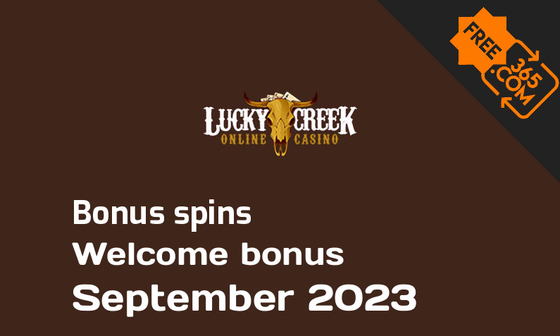 Lucky Creek Casino extra bonus spins September 2023, 30 extra spins