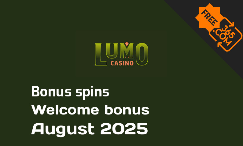 Lumo Casino extra bonus spins, 50 bonusspins