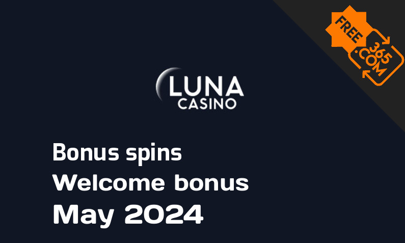 Luna Casino extra bonus spins, 50 bonus spins