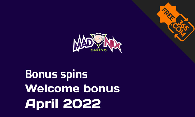 Madnix extra spins, 225 extra bonus spins