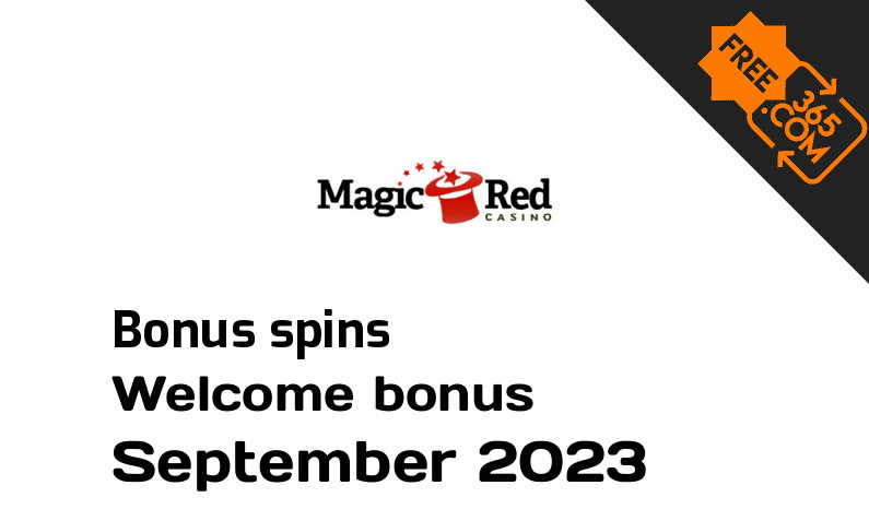 Magic Red Casino extra spins September 2023, 100 extra bonus spins