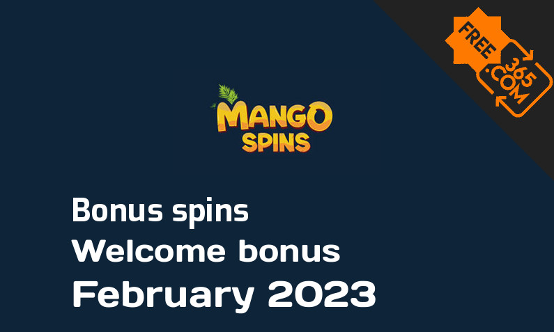Mango Spins extra bonus spins, 150 bonus spins