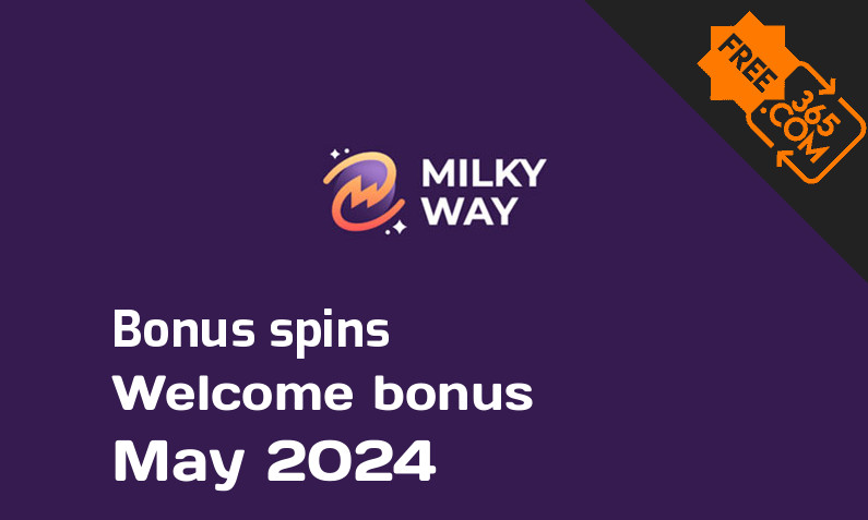 MilkyWay bonus spins, 175 extra spins
