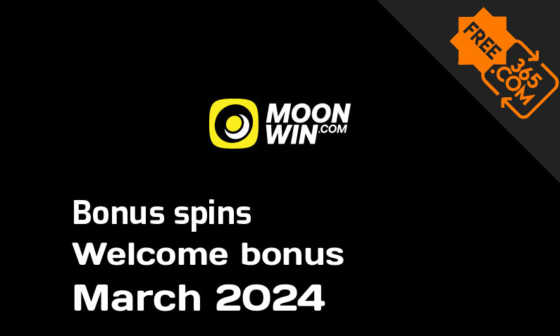 MoonWin extra spins March 2024, 180 extra spins