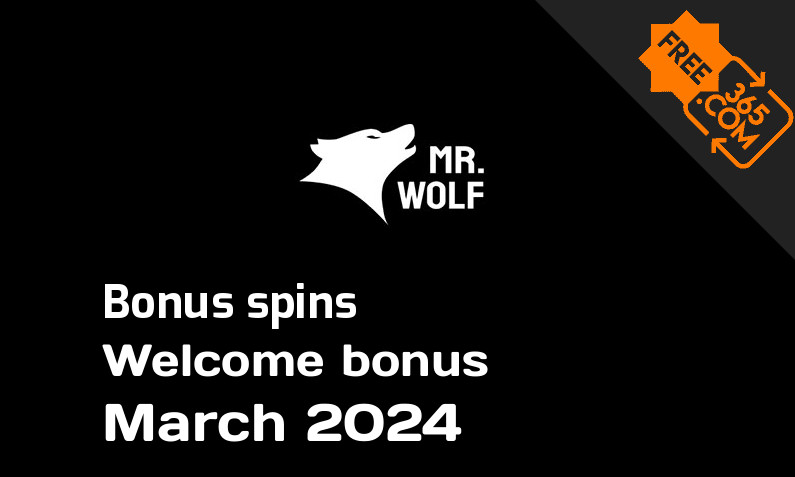 Mr Wolf extra bonus spins, 500 extra spins