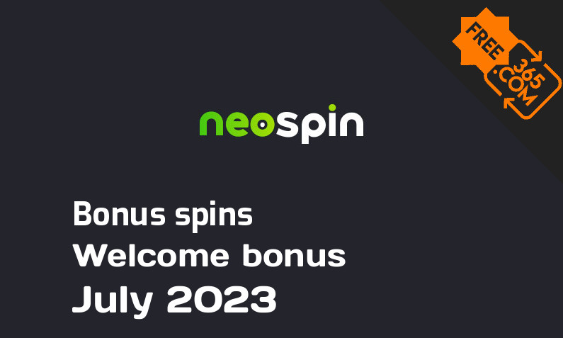 Neospin bonusspins July 2023, 100 bonusspins