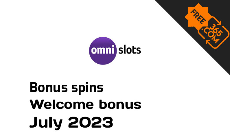 Omni Slots Casino bonus spins July 2023, 70 bonusspins