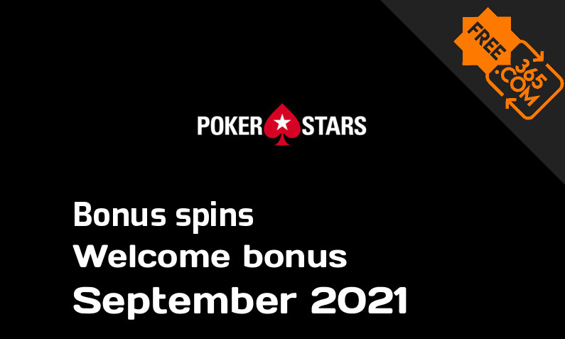PokerStars bonus spins September 2021, 100 bonusspins