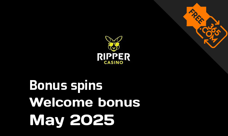 Ripper Casino bonus spins, 20 extra bonus spins