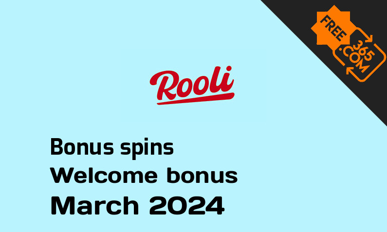 Rooli extra spins March 2024, 475 extra spins
