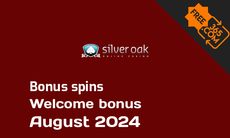 Silver Oak extra spins, 50 bonus spins