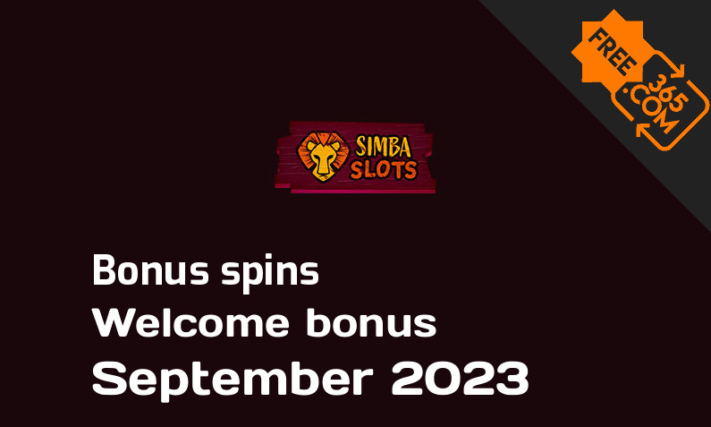 Simba Slots extra bonus spins September 2023, 500 bonus spins