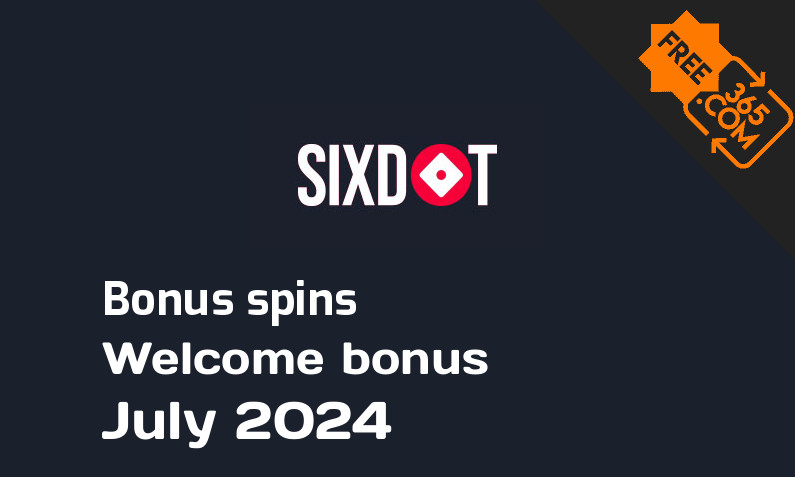 SixDot extra bonus spins, 300 spins