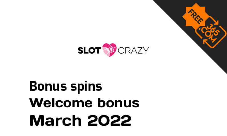 Slot Crazy bonus spins, 100 bonus spins