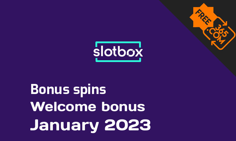 Slotbox extra bonus spins January 2023, 100 bonusspins