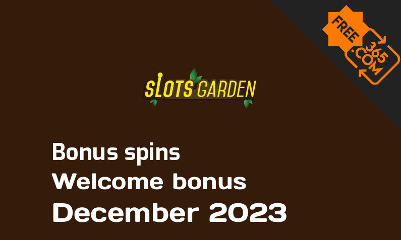 Slots Garden bonusspins, 30 bonusspins