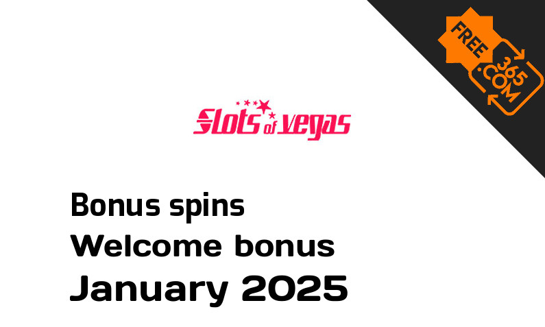 Slots of Vegas Casino extra bonus spins January 2025, 50 spins