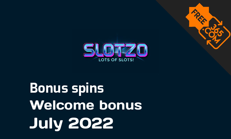 Slotzo Casino bonusspins July 2022, 50 spins