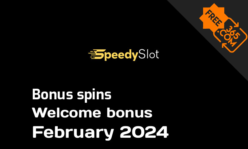 SpeedySlot bonusspins February 2024, 50 extra bonus spins