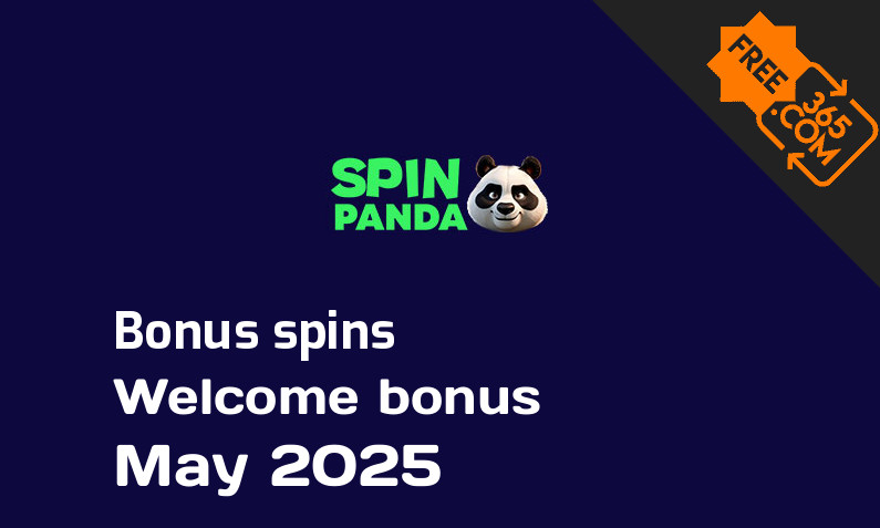 Spin Panda extra spins, 100 extra bonus spins