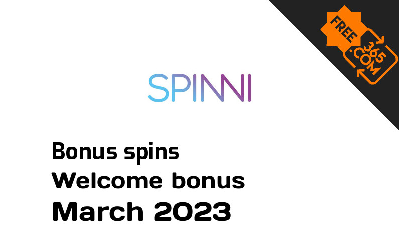 Spinni bonusspins March 2023, 100 spins