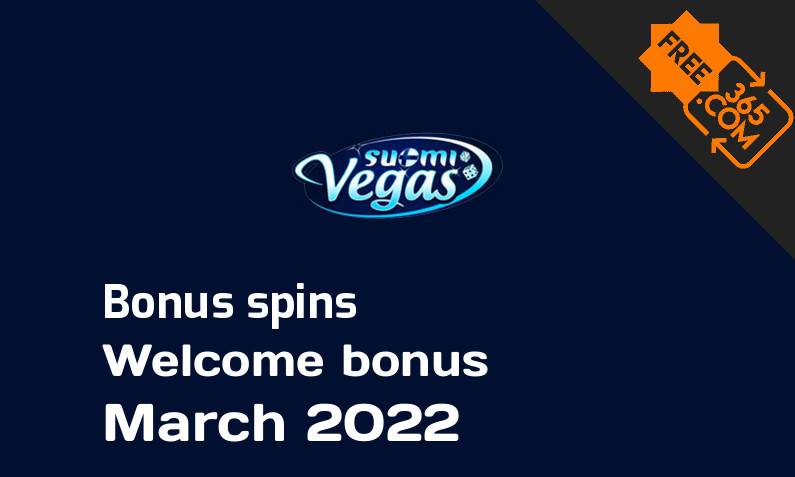 SuomiVegas Casino extra spins March 2022, 30 extra bonus spins