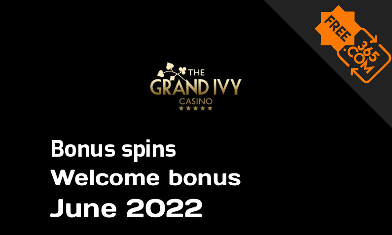 The Grand Ivy Casino bonusspins, 25 spins