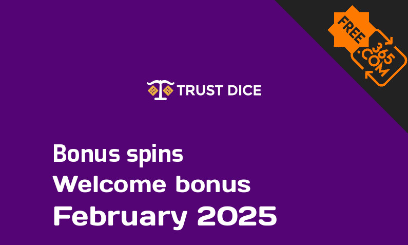 TrustDice bonusspins, 100 extra spins