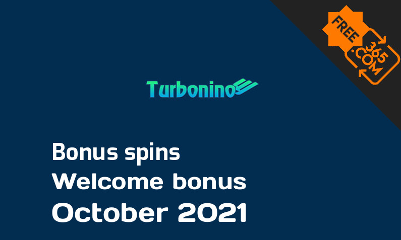 Turbonino bonusspins October 2021, 100 bonusspins