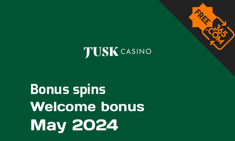 Tusk Casino extra bonus spins, 300 spins