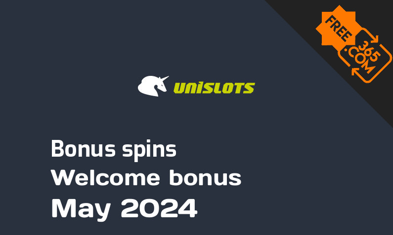 Unislots bonus spins, 300 extra bonus spins