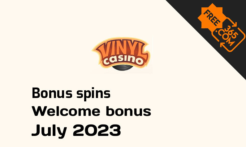 VinylCasino extra bonus spins, 200 spins