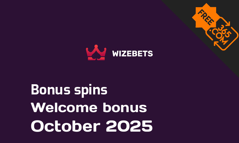 Wizebets bonus spins October 2025, 100 spins